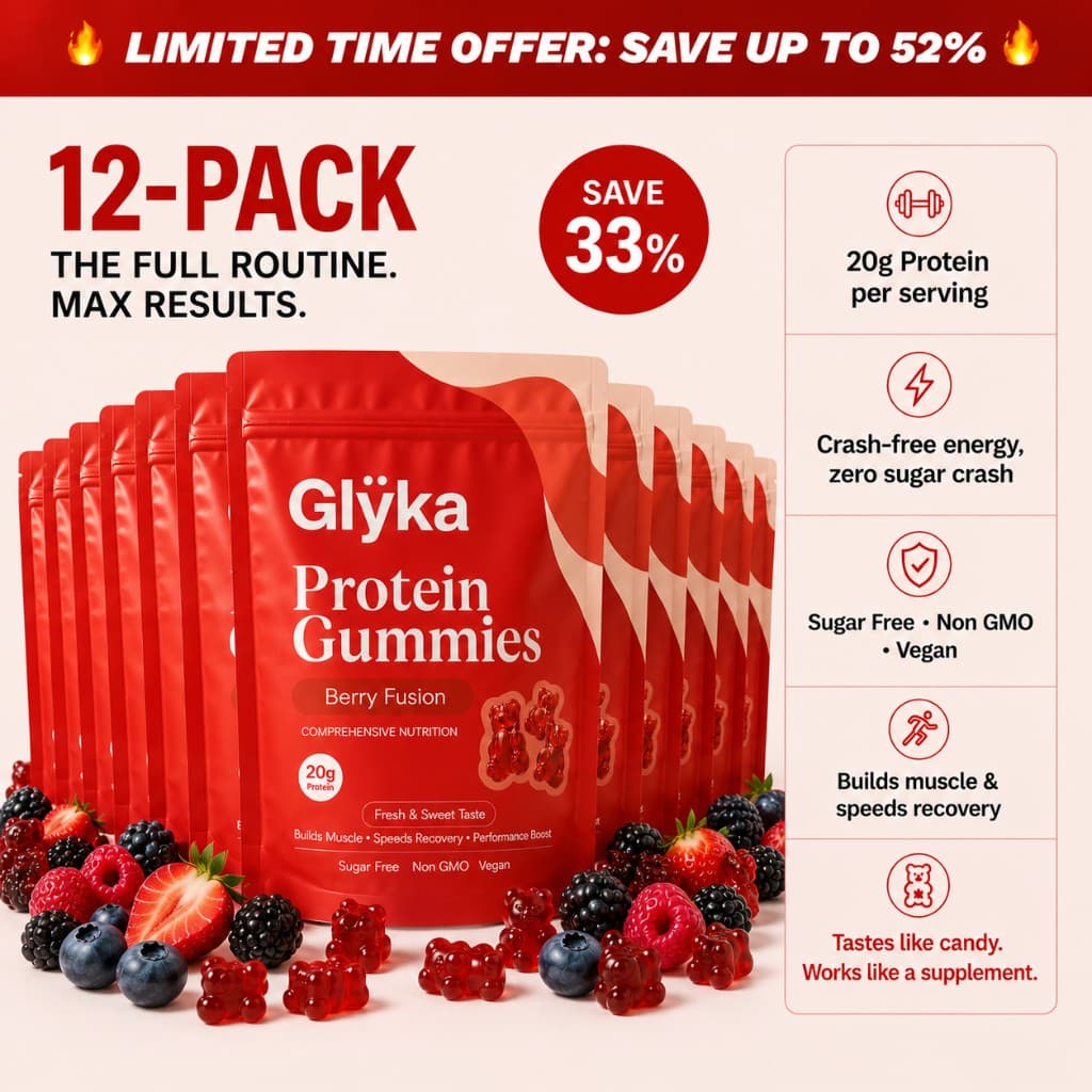 Berry Fusion Protein Gummies 12-Pack