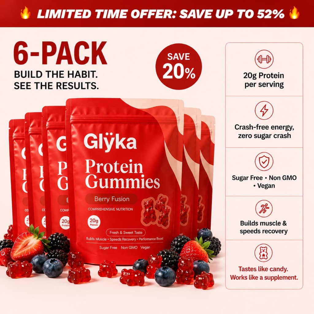 Berry Fusion Protein Gummies 6-Pack
